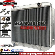 For 1957-1959 59 58 57 Ford Fairlane Rancheromercury Edsel V8 Aluminum Radiator For 1957-1959 59 58 57 Ford Fairlane Rancheromercury Edsel V8 Aluminum Radiator