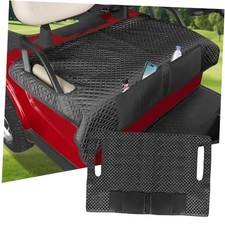 Golf Cart Seat Cover, Golf Cart Seat Blanket w/Double Layer Black  Gray
