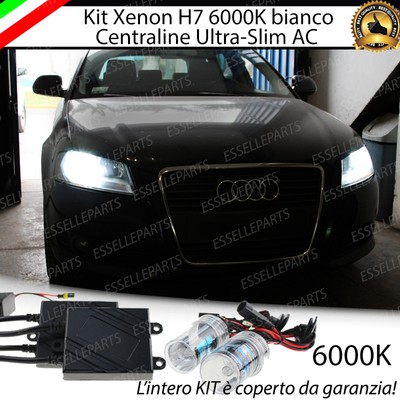 KIT XENON XENO H7 AC 6000K CANBUS AUDI A3 8P 8PA PORTALAMPADE 100/% NO ERROR
