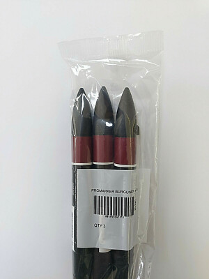 Winsor & Newton Promarker 0203075 Burgundy - 3 Stück