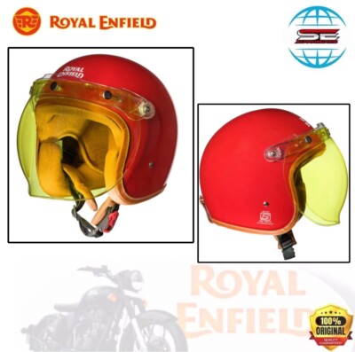 Royal Enfield Urban Rider Helmet GT Red XL 620mm RRGHEM000060 OE DOT  Approved Year Manufacturer Warranty Fiberglass Shell Lightweight