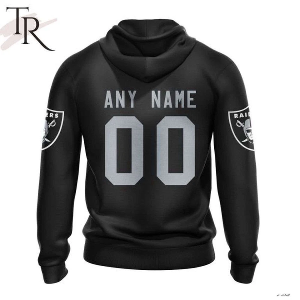 Las Vegas Raiders 2024 Personalized Name And Number Hoodie S5XL AOP - Image 2 of 4