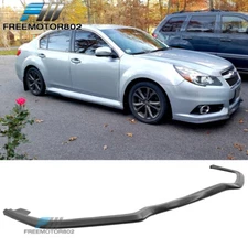Fits13-14 Subaru Legacy SM Style Front Bumper Lip Chin Spoiler PU