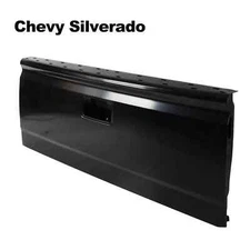 Black Tailgate Assembly W/ Assist For 2014-2019 2015 2016 Chevy Silverado Sierra