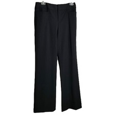 Nine West Black Dress Pants Size 4 Straight Leg Career Office Professional NEW