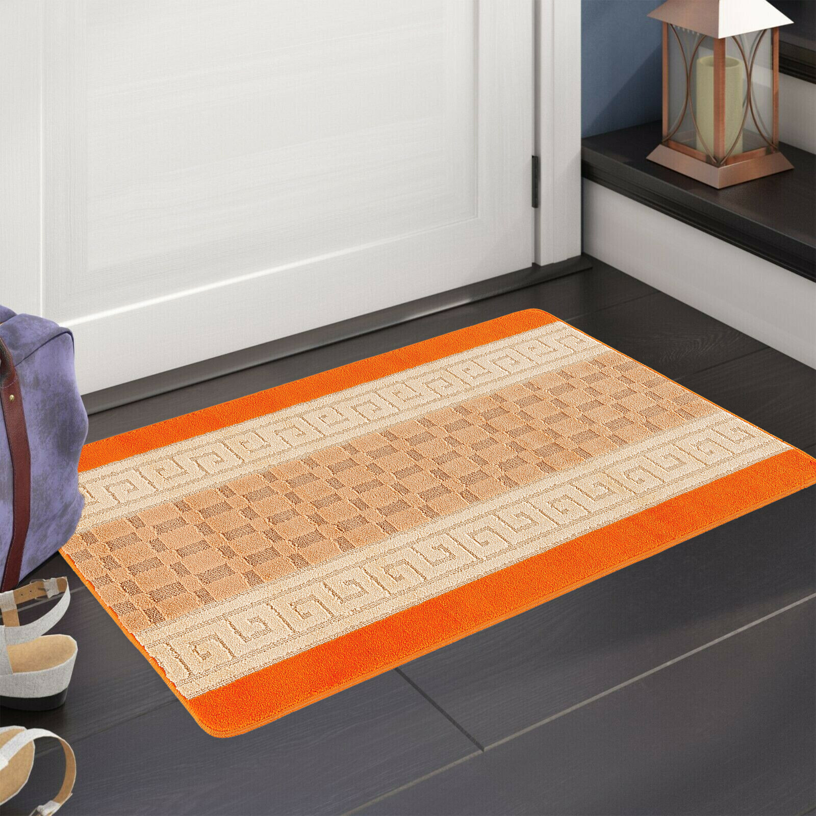 Anti Slip Door Mat Indoor Outdoor Washable Rug Small &Large Waterproof