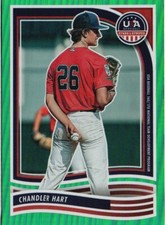 2024 Panini Stars & Stripes USA Baseball #199 Chandler Hart Green