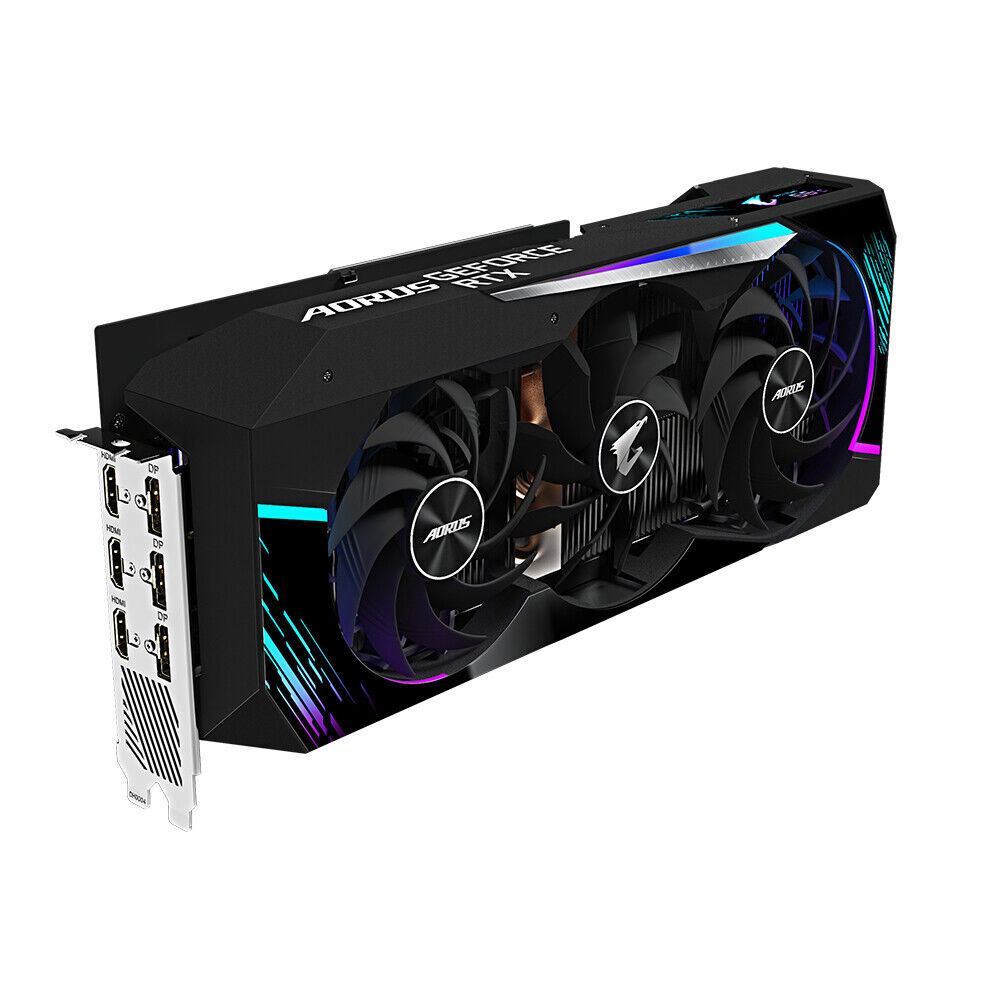 Placa De Video Gigabyte GeForce RTX 3080 Gaming OC Waterforce WB 10GB Gddr6x 320 Bit Gv N3080gamingoc Wb 10gd