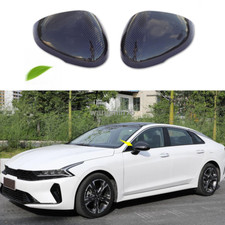 Carbon fiber Style Rearview Side Mirror Cover Trim For Kia Optima k5 2021-2022