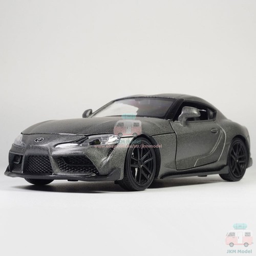 1:32 Toyota GR Supra Modelo Coche Diecast Vehículo de Juguete Colección Niños Regalo Gris - Imagen 3 de 12