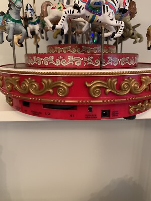Mr. Christmas Triple Decker Carousel Pre Owned | eBay