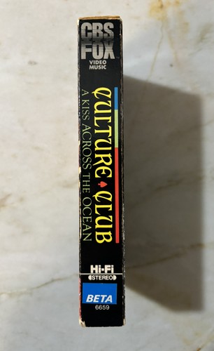 Culture Club A Kiss Across The Ocean Betamax Beta (not VHS) - Picture 2 of 7