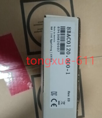 Brand new B&R 8BAC0120.000-1 Via FedEx or DHL