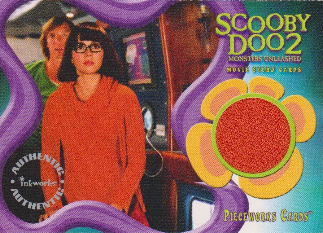 SCOOBY DOO 2 MONSTERS UNLEASHED LINDA CARDELLINI AS VELMA PIECEWORKS CARD  PW-7