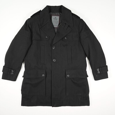 ANGELO LITRICO C&A Herren Mantel / Jack Gr. XXL schwarz Parka Übergangsjacke