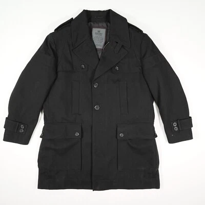 ANGELO LITRICO C&A Herren Mantel / Jack Gr. XXL schwarz Parka Übergangsjacke - Bild 1 von 4