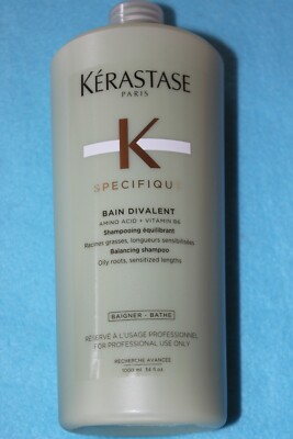 1000ml KERASTASE SHAMPOO bain divalent SPECIFIQUE VORRATSFLASCHE