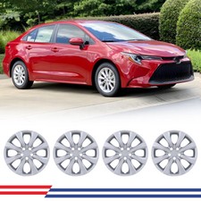 16 Set Of 4 Wheel Covers Full Rim Snap On Hubcaps For 2009-2014 Toyota Matrix
