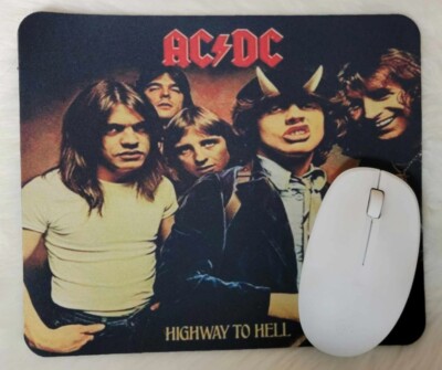 ACDC Highway to Hell Mousepad Custom Made