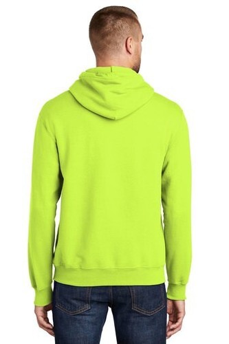 NEW Safety Green Port and Company Hooded Sweatshirt Size 2X - Picture 2 of 4