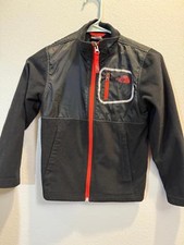 The North Face Kids' Insulated Jacket - Black/Red - Small 7/8