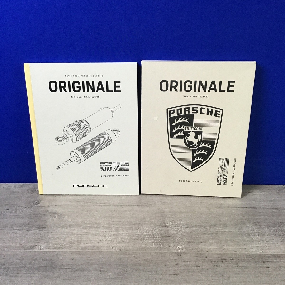 Porsche Classic Originale Catalog Issue 09 Rennsport 7 Stamped | eBay