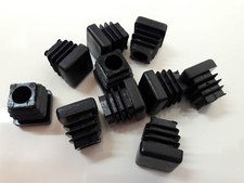 Vierkant Rohrstopfen 16x16mm Lamellenstopfen Endkappen Stopfen Kunststoffstopfen