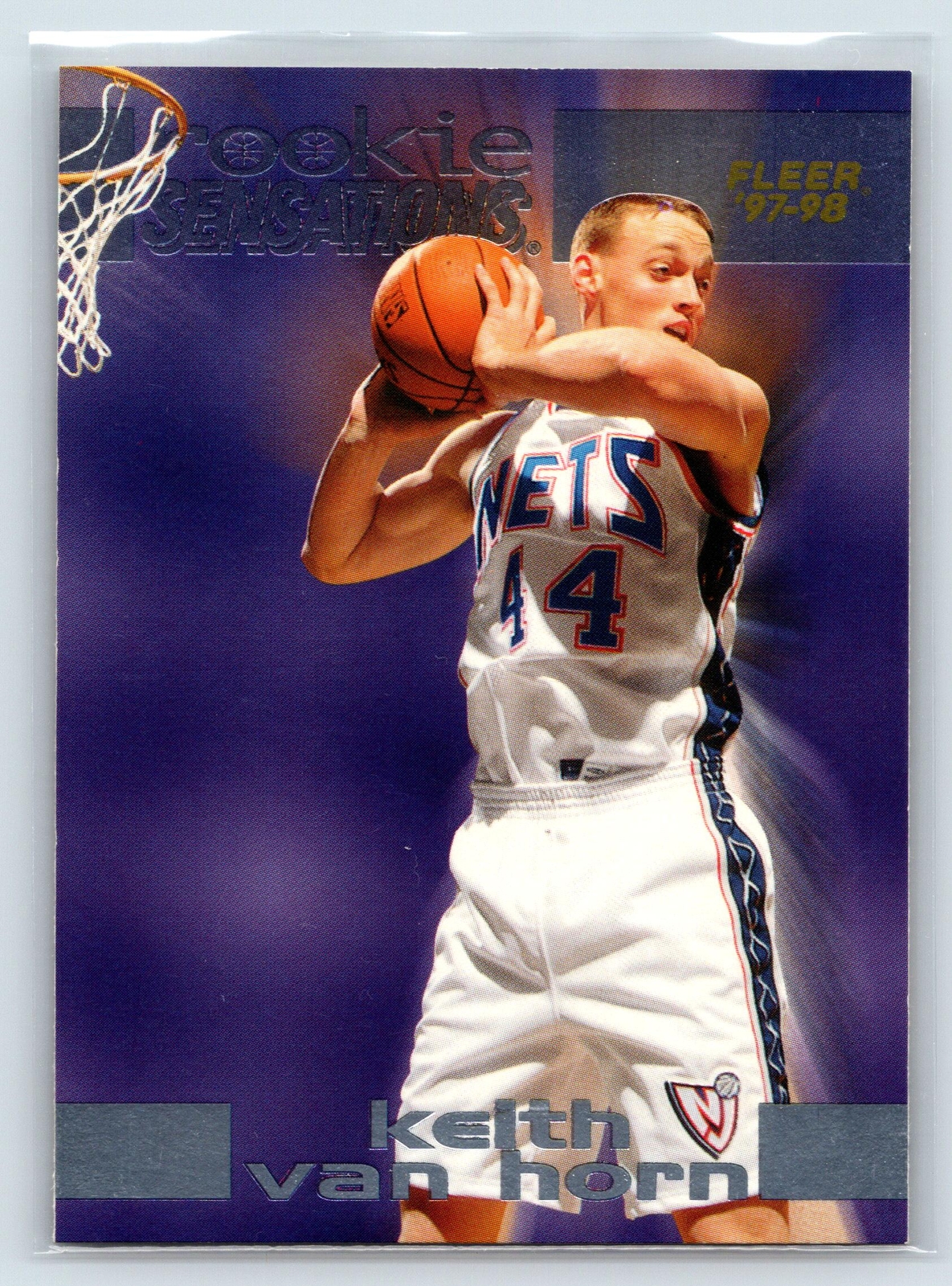 Keith Van Horn 1997-98 Fleer Rookie Sensations New Jersey Nets #10RS