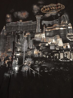 Las Vegas Shirt, Baumwolle, Gr. 42/44, Wie Neu