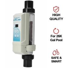 EC20 Salt Water Pool Salt Chlorine Generator for Above Ground Pools 26K gal