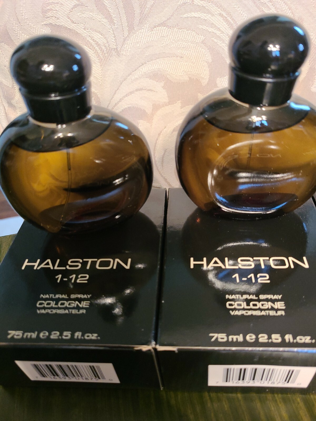 3 New Halston I-12 Mens 2.5oz Cologne Sprays 
