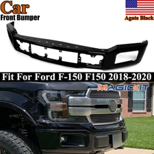 Fit 2018 2019 2020 Ford F-150 F150 Front Lower Bumper Cover Face Bar Agate Black
