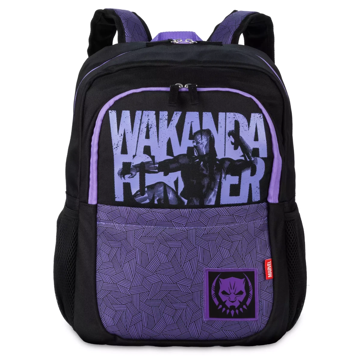 Black top panther backpack