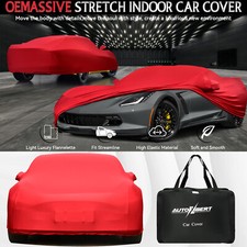Universal Breathable Dust Proof Full Car Cover Soft Velvet UV Snow Protection,