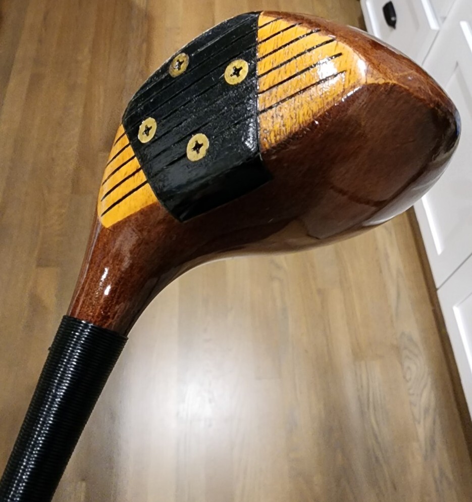 パーシモン 4点 HONMA EXTRA 1W 90 OSAWA DUNLOP Honma Extra 90 Persimmon Wood 4W Fairway wood Hagane Steel S