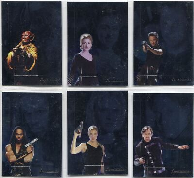 Andromeda RotC Complete Fragile Allegiances Chase Card Set FA1-6