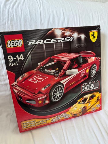 LEGO 8143 Ferrari F430 Challenge in OVP teilweise ungeöffnet GELBE Teile Tüte