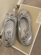 Michael Kors girls slip on dress shoes