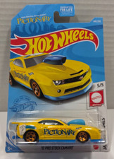 2021 Hot Wheels 149/250 PICTIONARY 10 PRO STOCK CAMARO 5/5 MATTEL GAMES GRY72