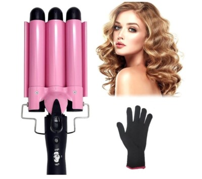 Plancha Onduladora Rizador De Pelo Barriles Waver Curling Iron