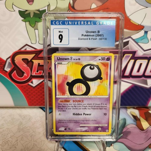 Unown [B] graded CGC 9 for sale on eBay