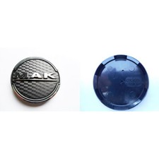 SET 4 CAPS COPRIMOZZO C012 60mm PER MAK WOLF 7x17 5x110 SILVER YM