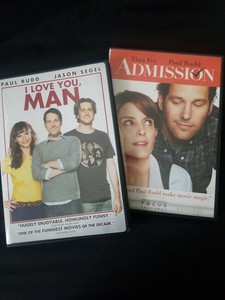 I Love You, Man (DVD, 2009) and Admission (DVD) - Paul Rudd Bundle 97363519249 | eBay