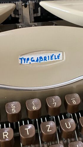 Vintage Kofferschreibmaschine Triumph Gabriele Reiseschreibmaschine - Bild 6 von 11
