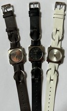 Lambretta ladies analogue watch with leather strap, three colours, brand new