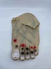 Halloween Cosplay Gross Giant Silicone Foot Covers Zombie Dead Nasty VINTAGE