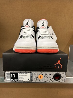 Air Jordan 4 Retro Flight Nostalgia 308497-116 Men's Size 11