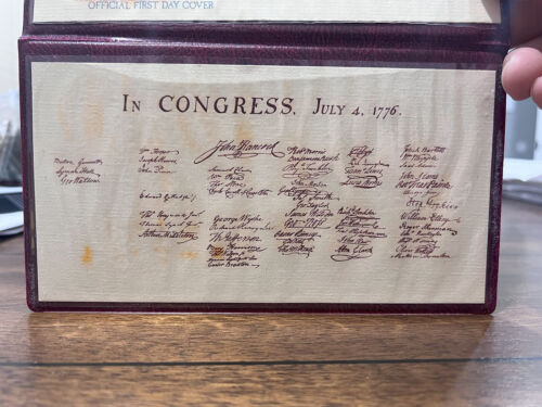 Bicentennial of The Day of Freedom July 4 '76 First Day of Issue Stamps - Picture 4 of 5