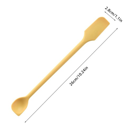 4 Stück Silikon Spatel Set Küchenhelfer Marmeladenschaber Butterstreuer - Bild 4 von 9