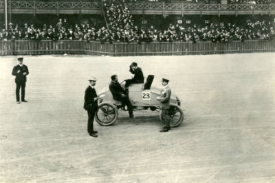 Rollin White Steam Racecar 1902 Motor Racing 4x6 Photo
